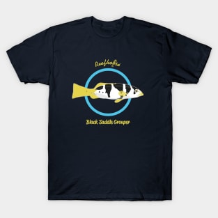 Black Saddle Grouper T-Shirt